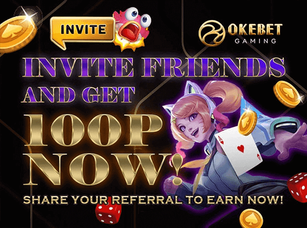 Invite Friends Referral 100₱ bonus now